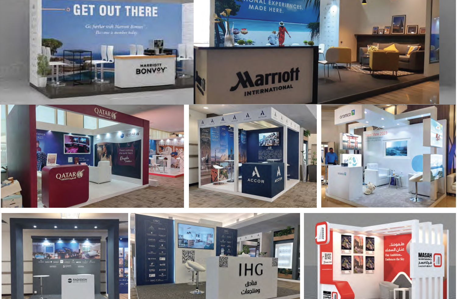 Custom exhibition stand solutions by Smart Touch Advertising