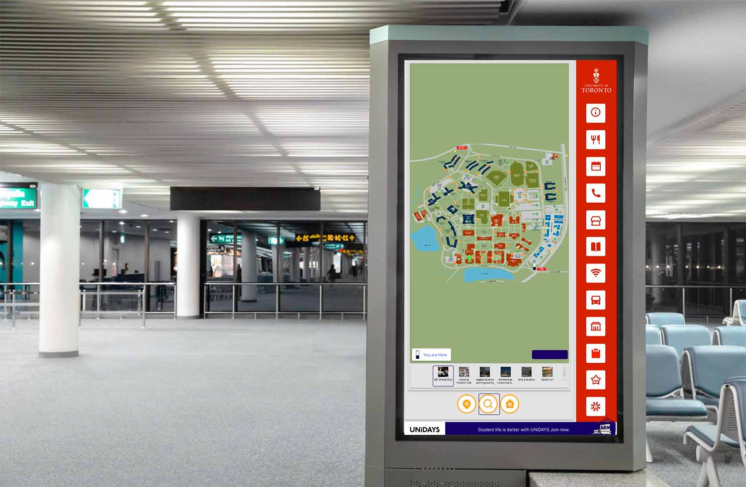 Wayfinding signage by Smart Touch